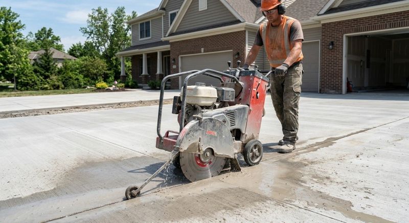 Walkway Cutting in Corpus Christi, TX